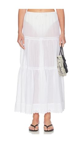 Tularosa Tularosa Topaz Midi Skirt