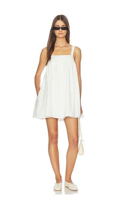 Tularosa Tularosa Wilma Linen Mini Dress