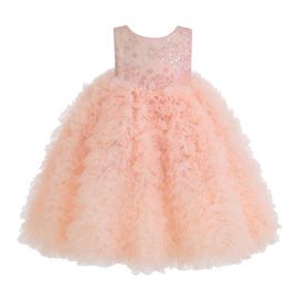 Tulleen Tulleen Beatrice Ruffled Tulle Dress