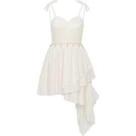 Tulleen Tulleen Bow Strap Layered Dress