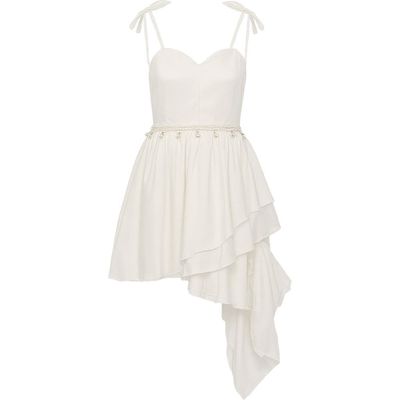 Tulleen Tulleen Bow Strap Layered Dress
