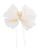 Tulleen Tulleen Chiffon Bow Claw Clip With Rhinestone Center - 2
