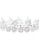 Tulleen Tulleen Crystal Pearl Floral Crown - 1