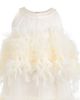 Tulleen Tulleen Delara Feathered Tiered Dress - 4