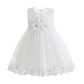 Tulleen Tulleen Embroidered Blooming Bow Dress