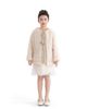 Tulleen Tulleen Faux Fur & Wool Bow Coat - 2