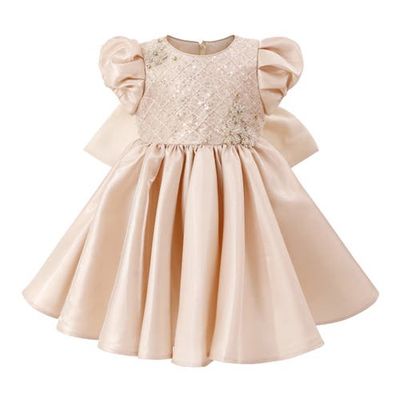 Tulleen Tulleen Luna Satin Bow Occasion Dress