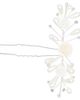 Tulleen Tulleen Rhinestone Ivory Pearl and Rose Hair Pin - 1