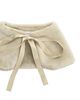 Tulleen Tulleen Ribbon-Tie Faux Fur Collar - 3