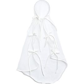 Tulleen Tulleen Ribbon-Tie Mesh Veil