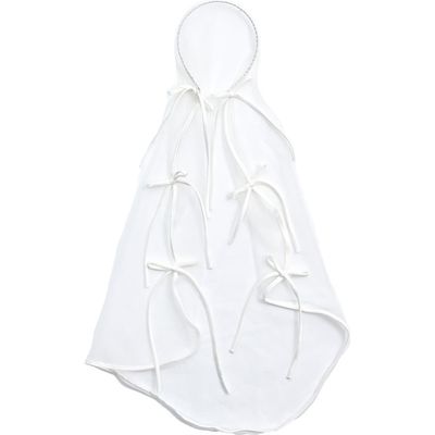 Tulleen Tulleen Ribbon-Tie Mesh Veil