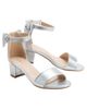 Tulleen Tulleen Satin Banded Block Heels - 3