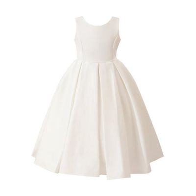 Tulleen Tulleen Satin Bow-Back Dress