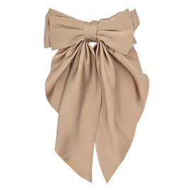 Tulleen Tulleen Satin Ribbon Flowing Bow Hairclip