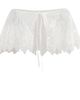Tulleen Tulleen Sequin Tie-Front Stole - 1