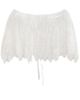 Tulleen Tulleen Sequin Tie-Front Stole - 2