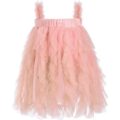 Tulleen Tulleen Sleeveless Ruffle Layered Dress