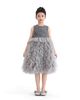 Tulleen Tulleen Textured Bodice Tulle Gown - 2