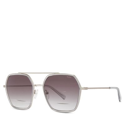 Tumi Tumi 510 Hexagon Double Bar Sunglasses, 56mm