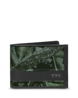 Tumi Tumi Men's Forest Camo Double Billfold Wallet