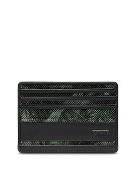 Tumi Tumi Men's Forest Camo Six Credit Card Slim Card Case