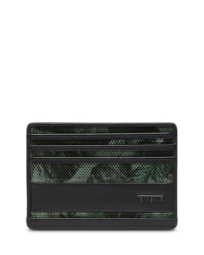 Tumi Tumi Men's Forest Camo Six Credit Card Slim Card Case