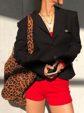 TUO CARRIE LEOPARD SHOULDER BAG