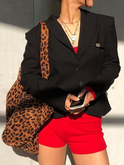 TUO CARRIE LEOPARD SHOULDER BAG