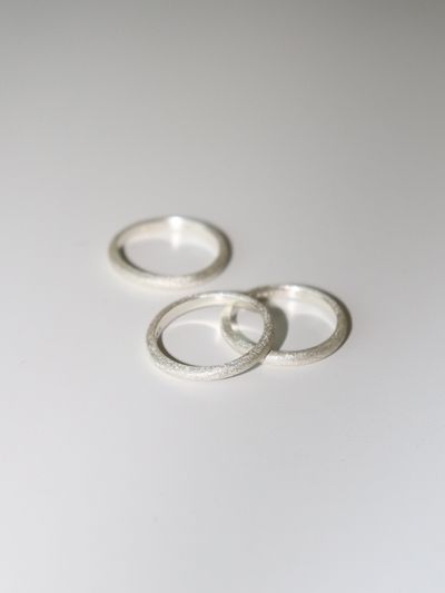 turntable Sanding ring (Thin)_ Silver