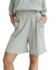 Turtledove London Turtledove London Organic Cotton Audrey Rib Shorts - 1