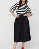 Turtledove London Turtledove London Organic Cotton Joyce Midi Skirt - 3