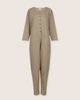 Turtledove London Turtledove London Organic Cotton Mila Long Sleeve Jumpsuit - 3