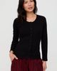 Turtledove London Turtledove London Organic Cotton Nora Long Sleeve Top - 1
