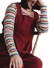 Turtledove London Turtledove London Organic Cotton Nora Stripe Print Top - 3