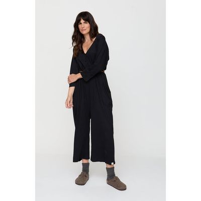 Turtledove London Turtledove London Organic Mai V-Neck Jumpsuit