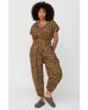 Turtledove London Turtledove London Rita Tie Waist Organic Cotton Jumpsuit - 1