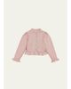 Tutu Du Monde Girl's Dolly Frilled Brocade Jacket - 1