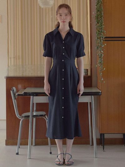 TWEE Fria Mermaid Linen Dress