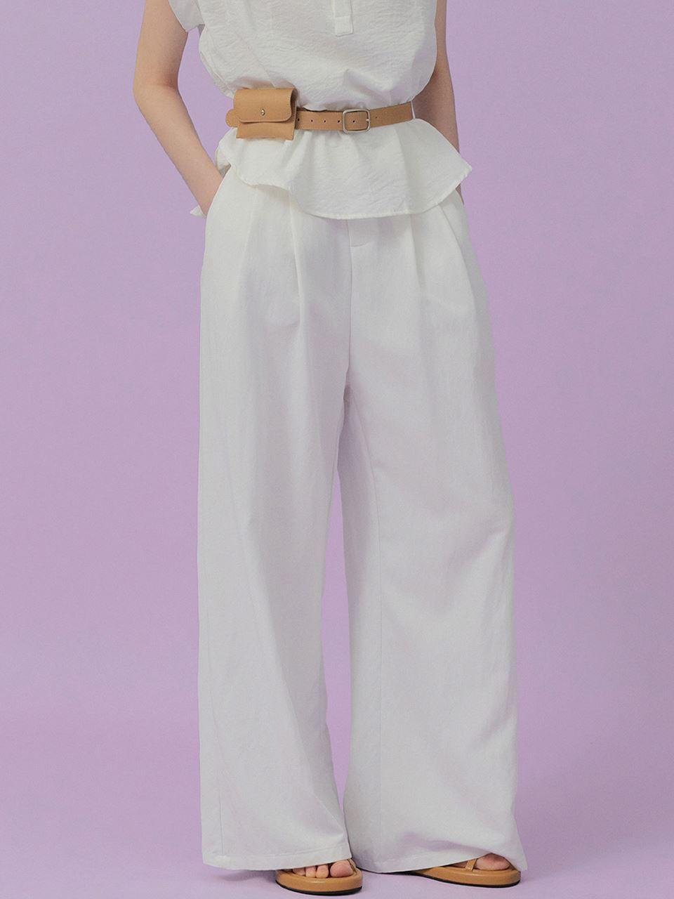 TWEE Queenville Two-Pleat Wide Trousers