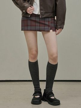 TWEE Sirmione Breeze Check Pants-skirt