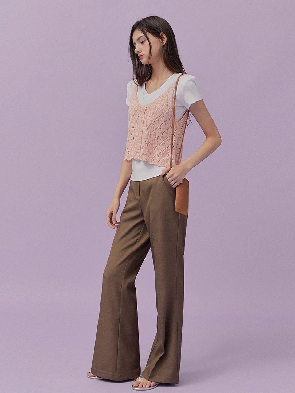 TWEE SOPHINE Bootcut Long Trousers