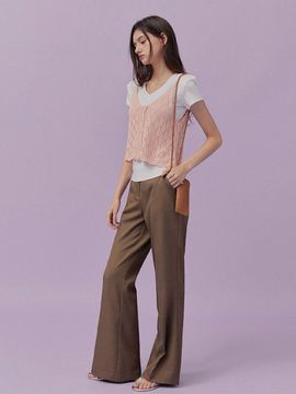 TWEE SOPHINE Bootcut Long Trousers