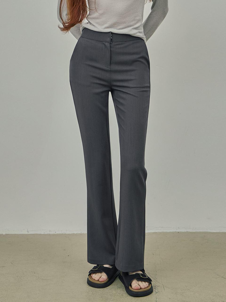 TWEE [TWEE] Berkens Inbanded Bootcut Slacks