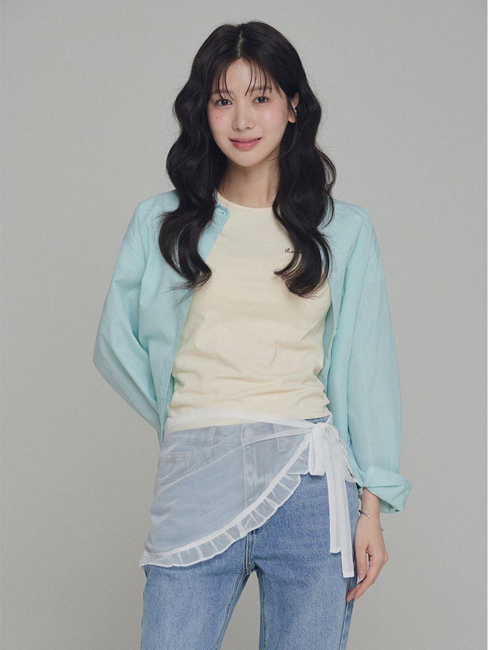 TWEE [TWEE] Glow Frill Layered Skirt