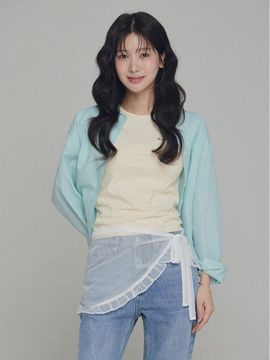 TWEE [TWEE] Glow Frill Layered Skirt
