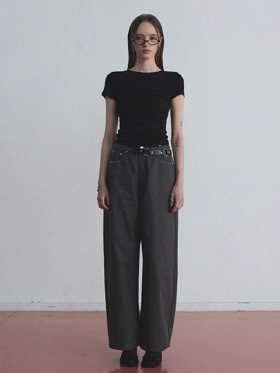 TWEE TWEE GROWHIDE Ponies Studded Wide Pants
