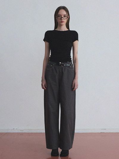 TWEE TWEE GROWHIDE Ponies Studded Wide Pants