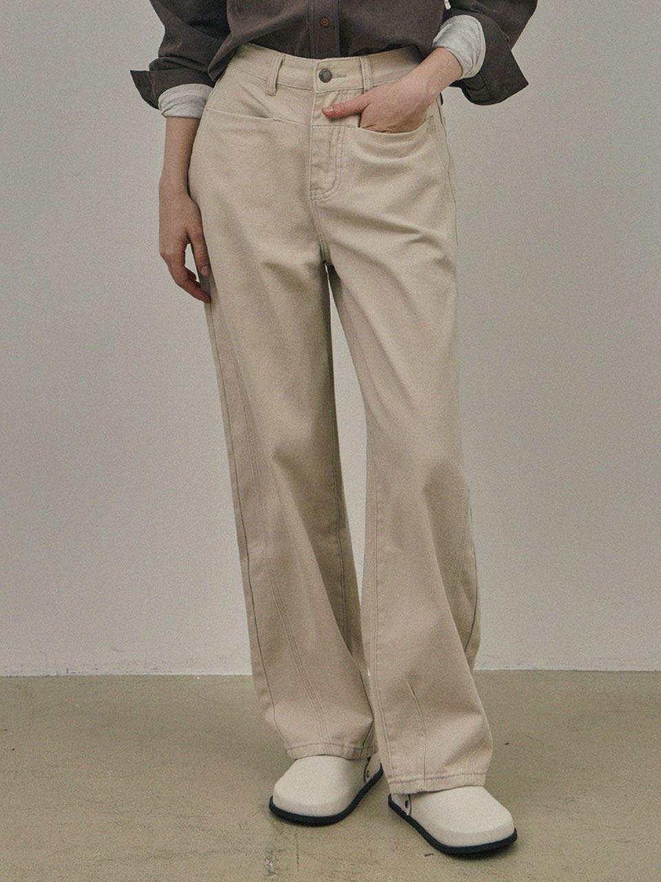 TWEE [TWEE] Locke Pocket Cotton Pants