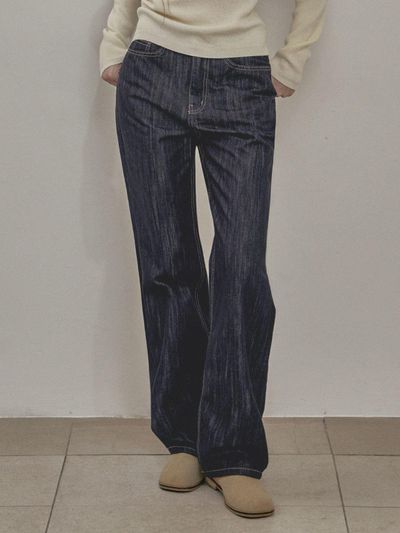 TWEE [TWEE] Loma Casual Raw Denim Pants