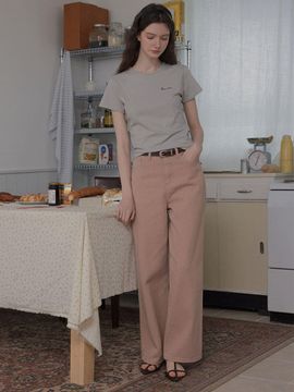 TWEE TWEE Pomit Straight Cotton Pants